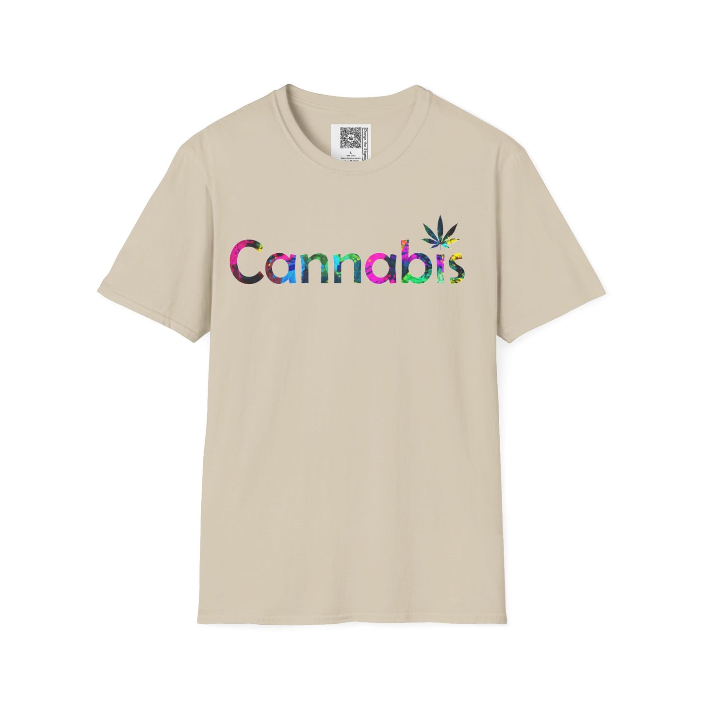 Change the Stigma CANNABIS Color Ltr Weed Shirt