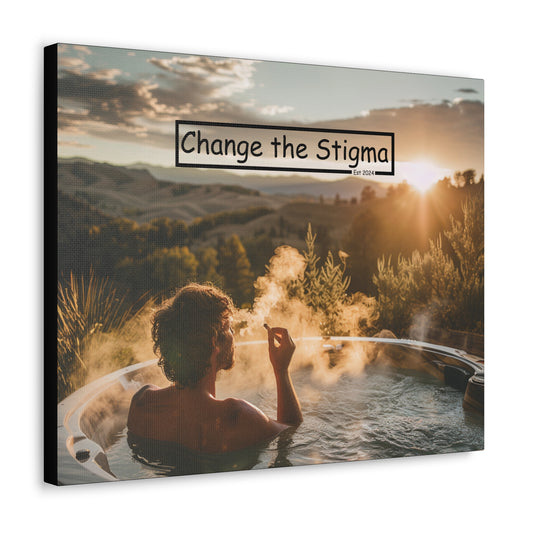 Change the Stigma HOT TUB Canvas