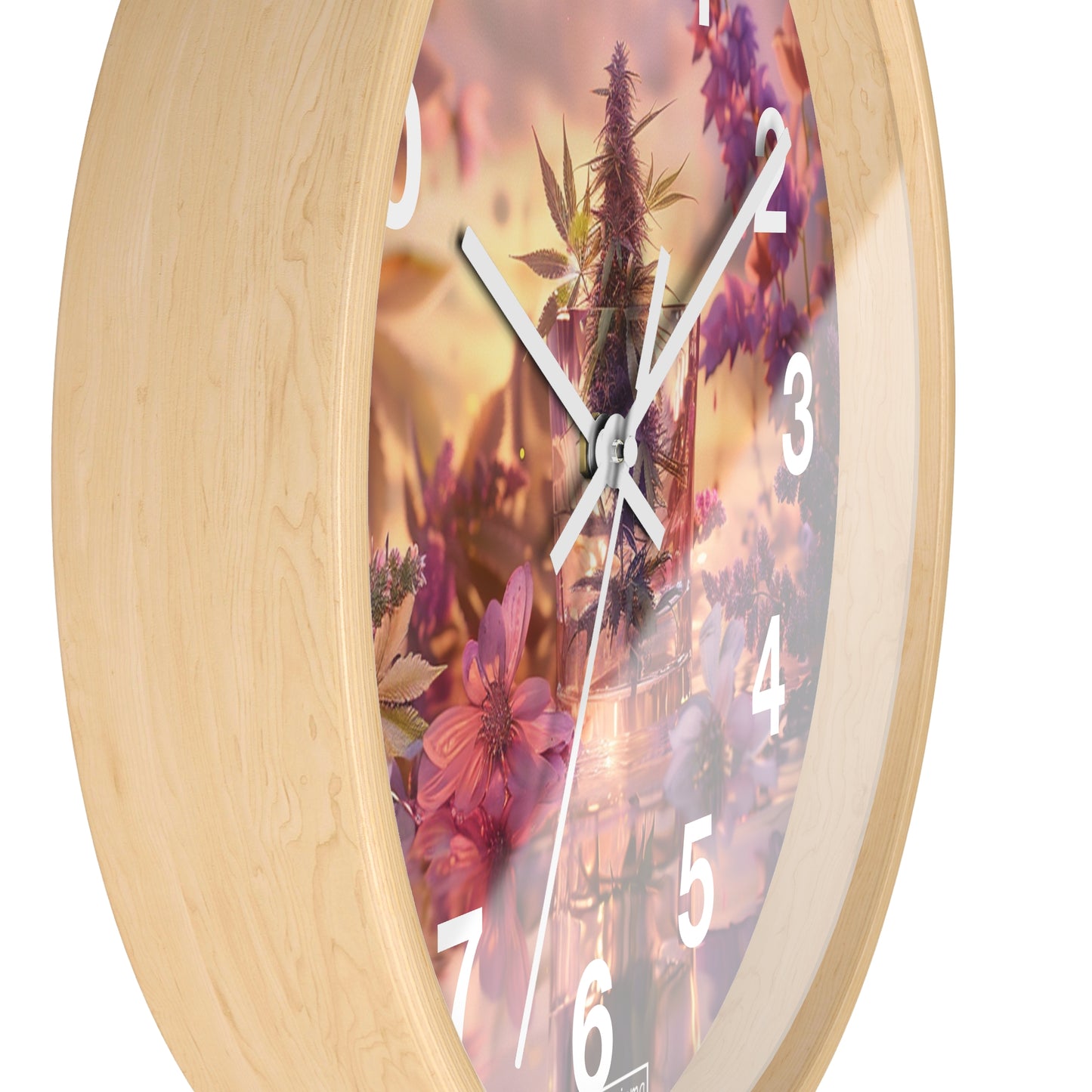 Change the Stigma GLASS OF FLOWER Weed Clock