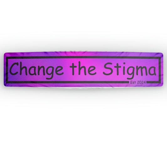 Change the Stigma Brand Shaped Weed Pillow Purple