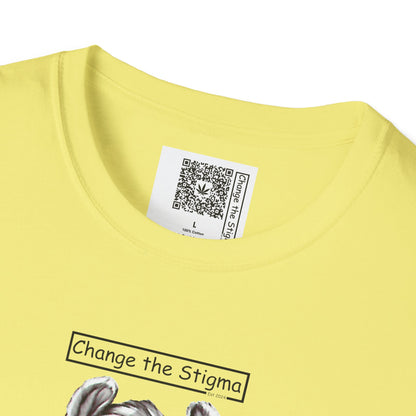 Change the Stigma ALPACA HIGH Weed Shirt