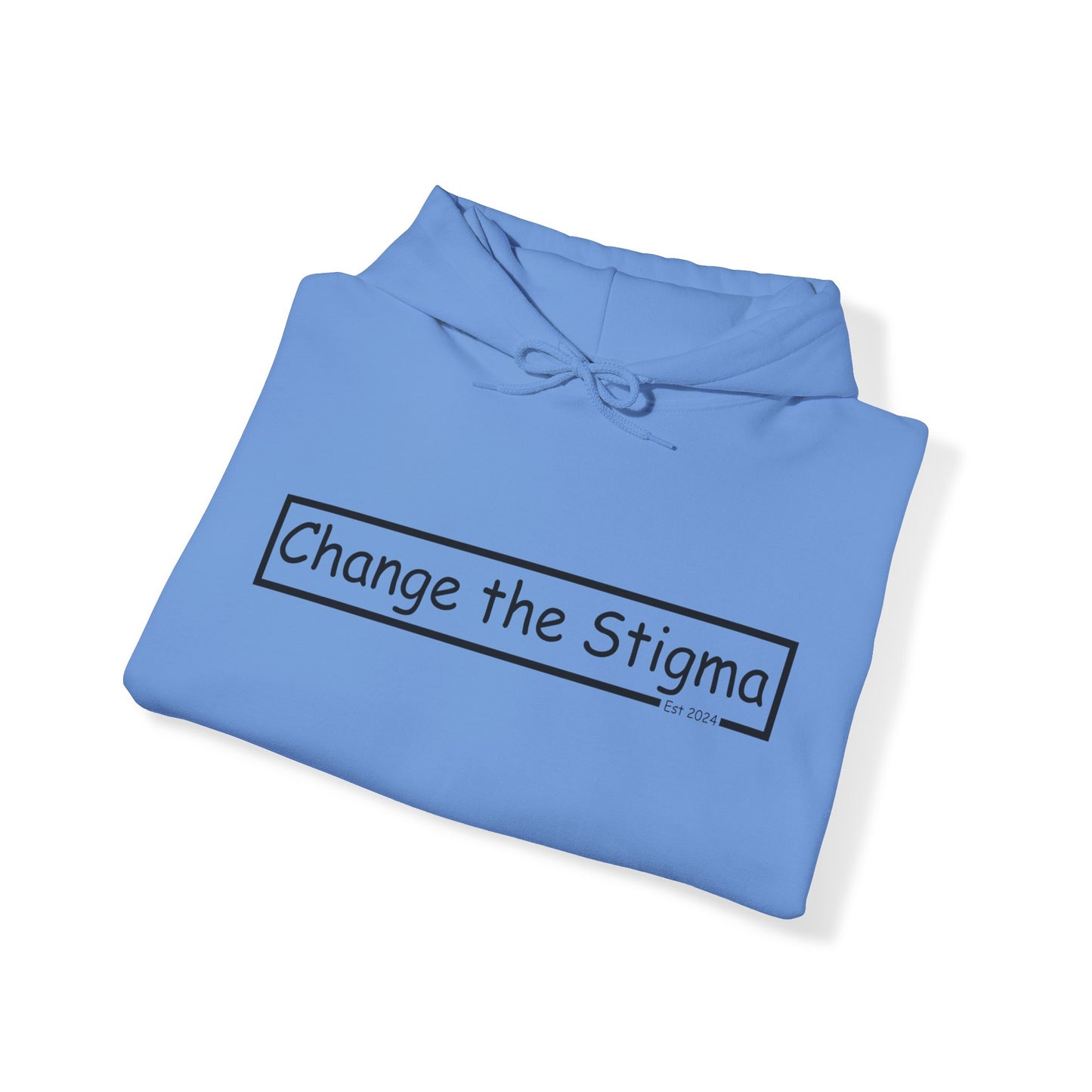 Change the Stigma Brand Blk Ltr Weed Hoodie