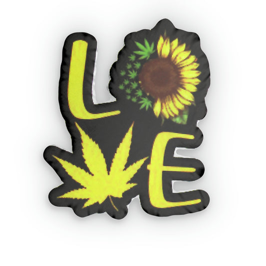 Change the Stigma SUNFLOWER LOVE Shaped Weed Pillow