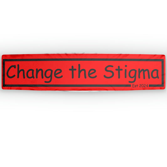 Change the Stigma Brand Shaped Weed Pillow Red