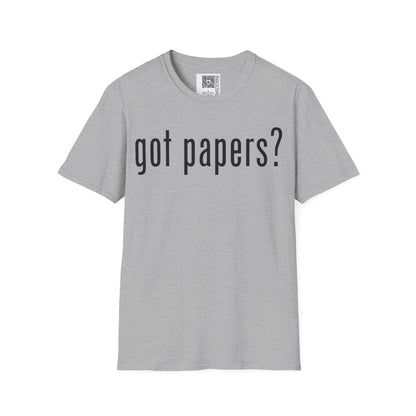 Change the Stigma GOT PAPERS Weed Shirt